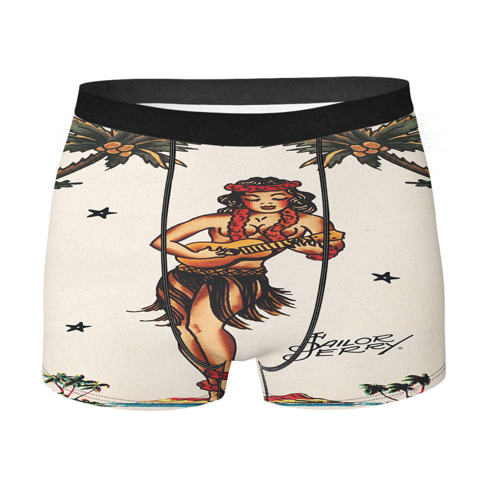 Sailor Jerry S Hula Girl Men'S Boxer Briefs
