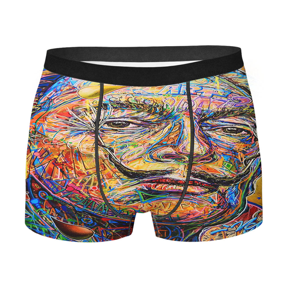 Salvador Dali Potrait Men'S Boxer Briefs