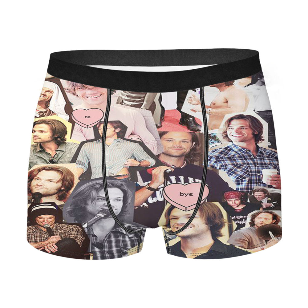 Sam Winchester Supernatural Collage Men'S Boxer Briefs