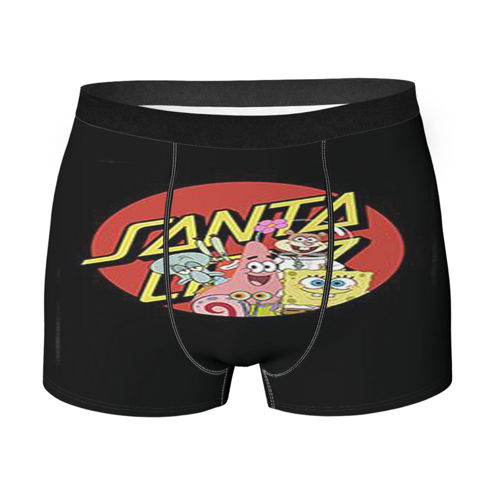 Santa Cruz Skateboard X Spongebob Men'S Boxer Briefs