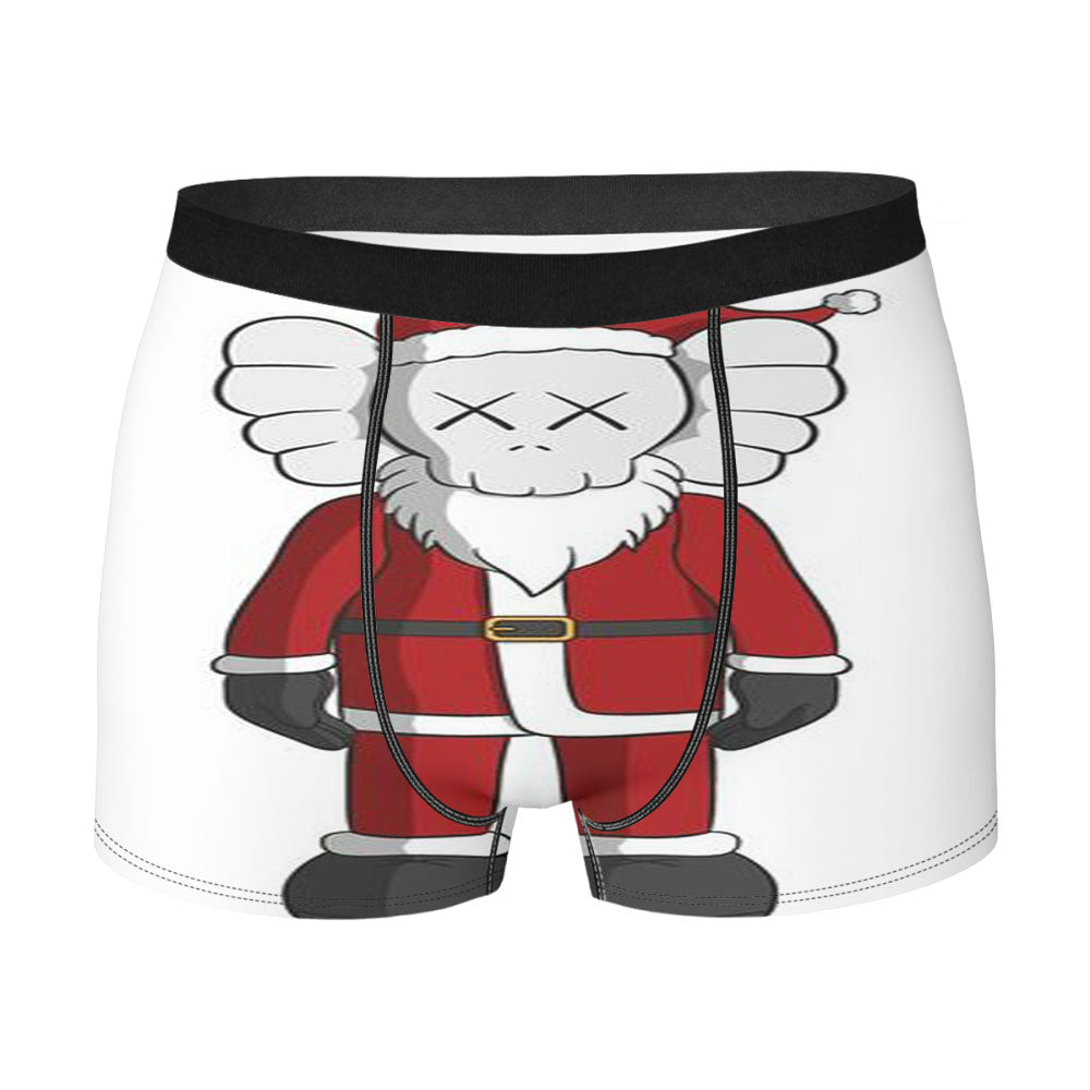 Santa Kaws By Santa Claus Men'S Boxer Briefs