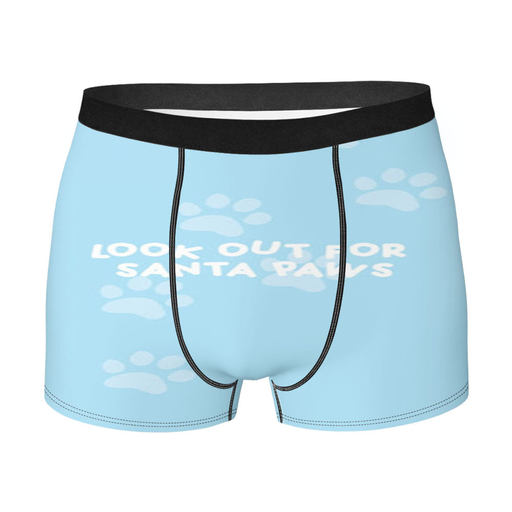 Santa Paws - Christmas Men'S Boxer Briefs