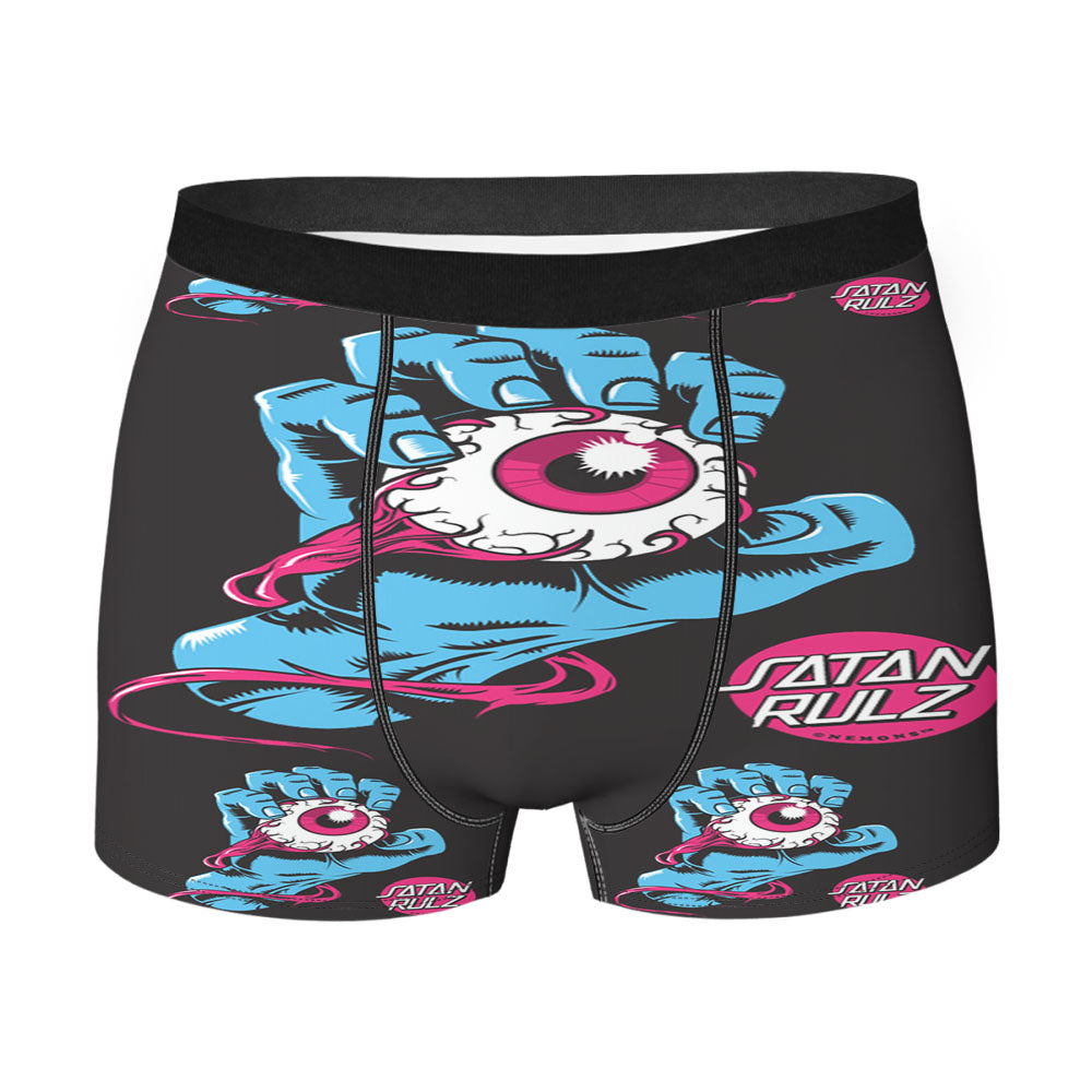 Santa Rulz Eye Pattern Men'S Boxer Briefs