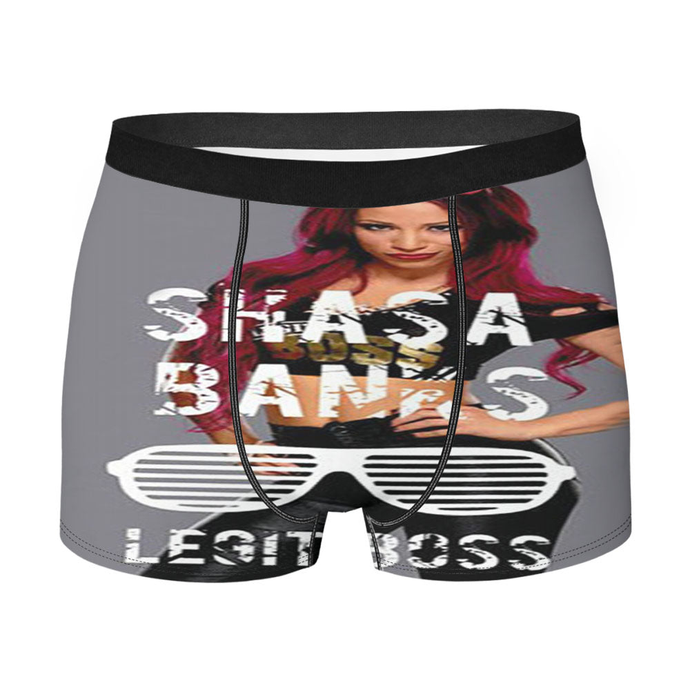 Sasha Banks Wwe Men'S Boxer Briefs