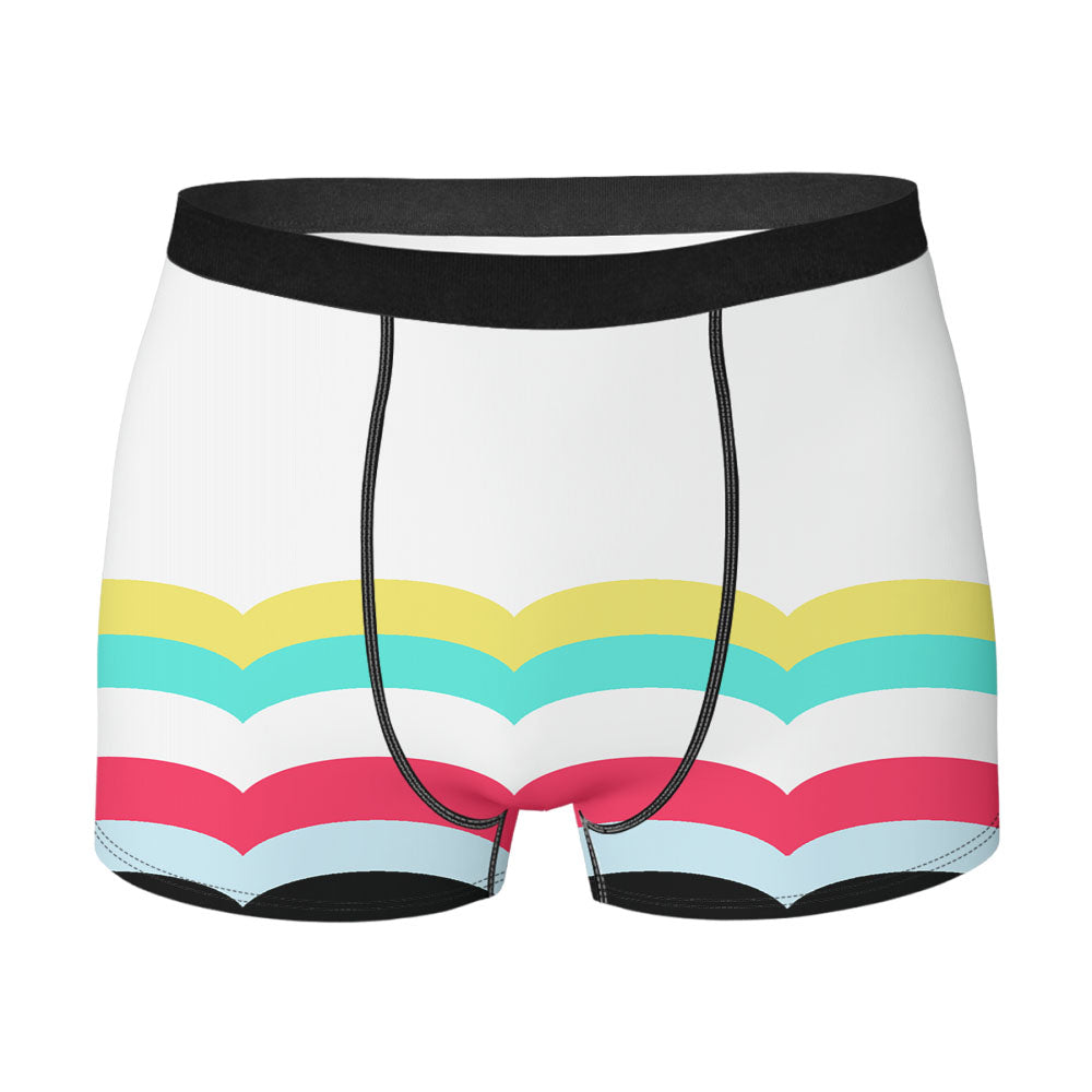 Scarborough Logo Blue Men's Boxer Briefs