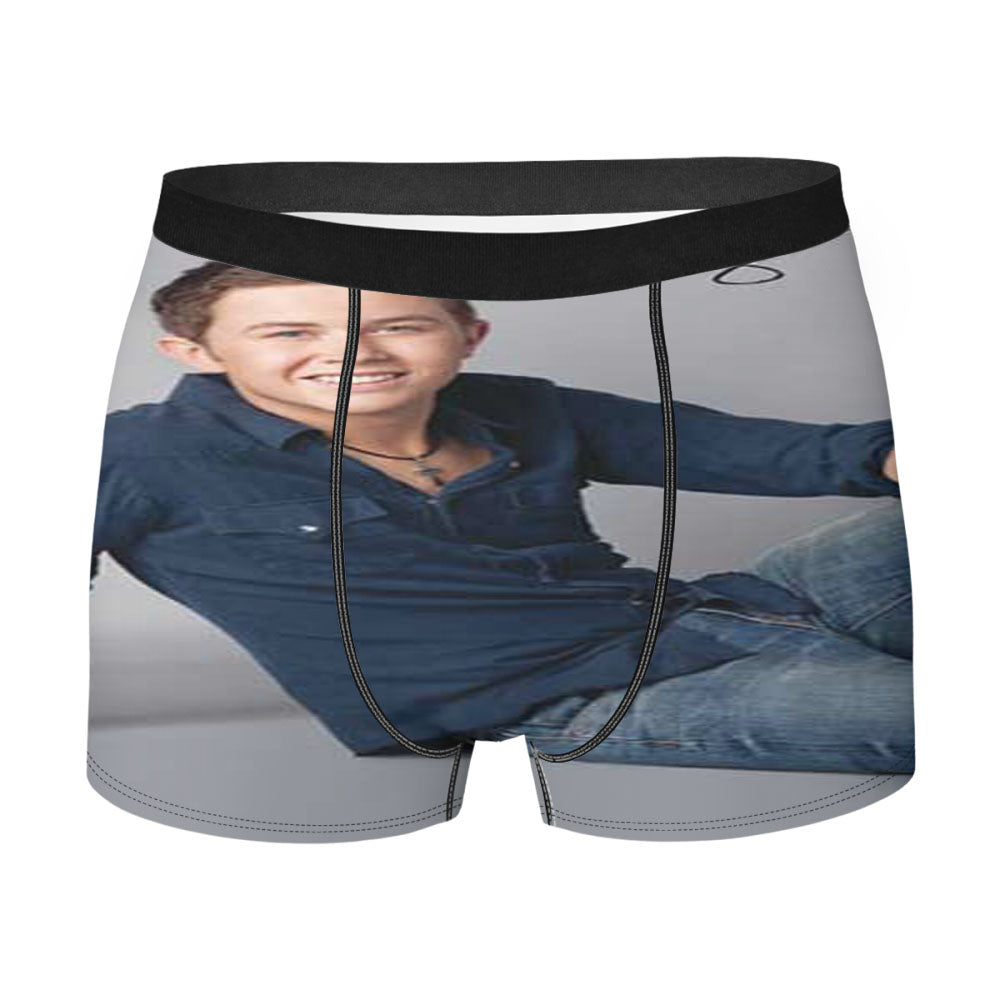 Seahawks Blue Men's Boxer Briefs