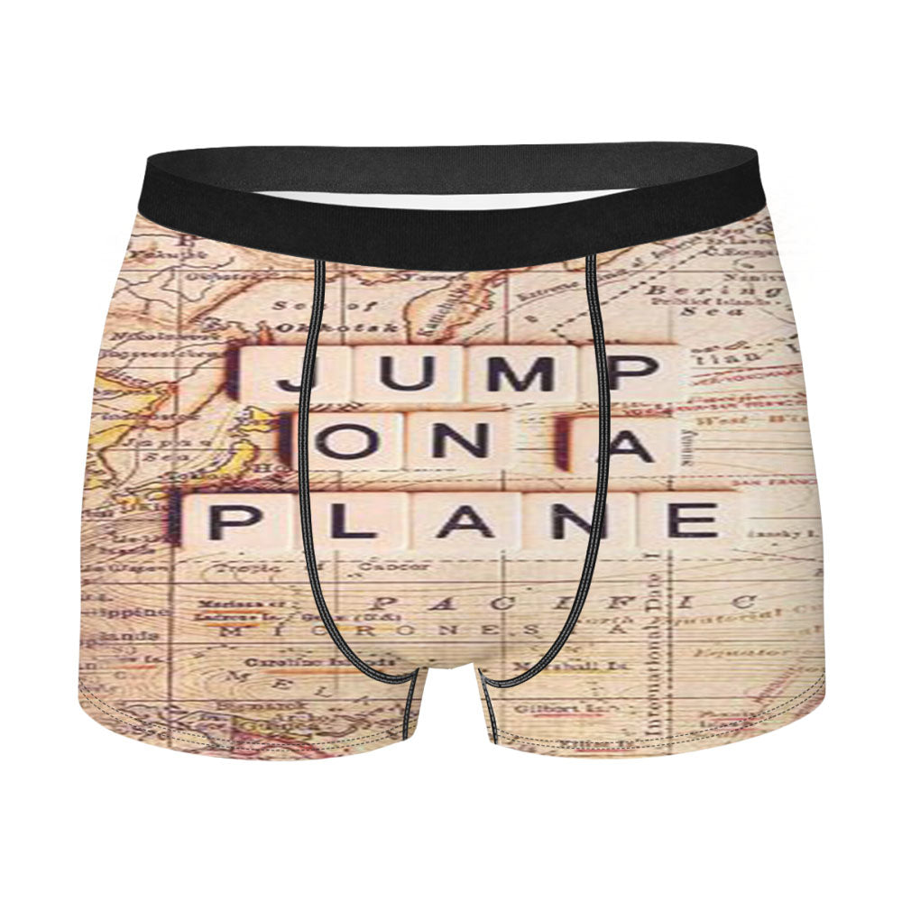 Seamless Design Wallpaper Style Pattern 2 Men's Boxer Briefs