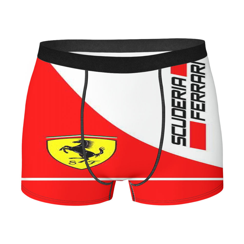 Seamless Pattern With A Flower Patter Men's Boxer Briefs