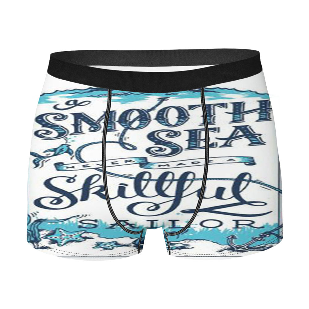 Seamless Pattern With A Geometric Desig Men's Boxer Briefs