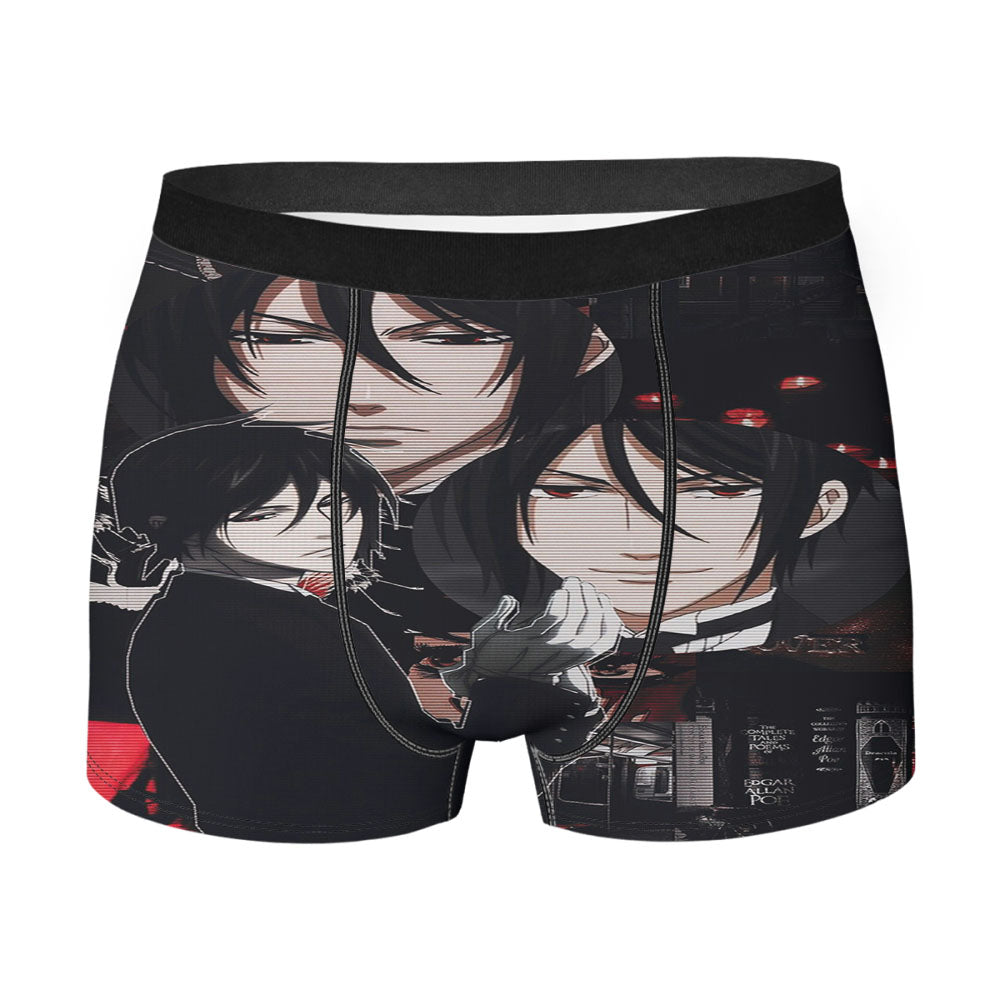 Serene Ocean Anchors Men's Boxer Briefs