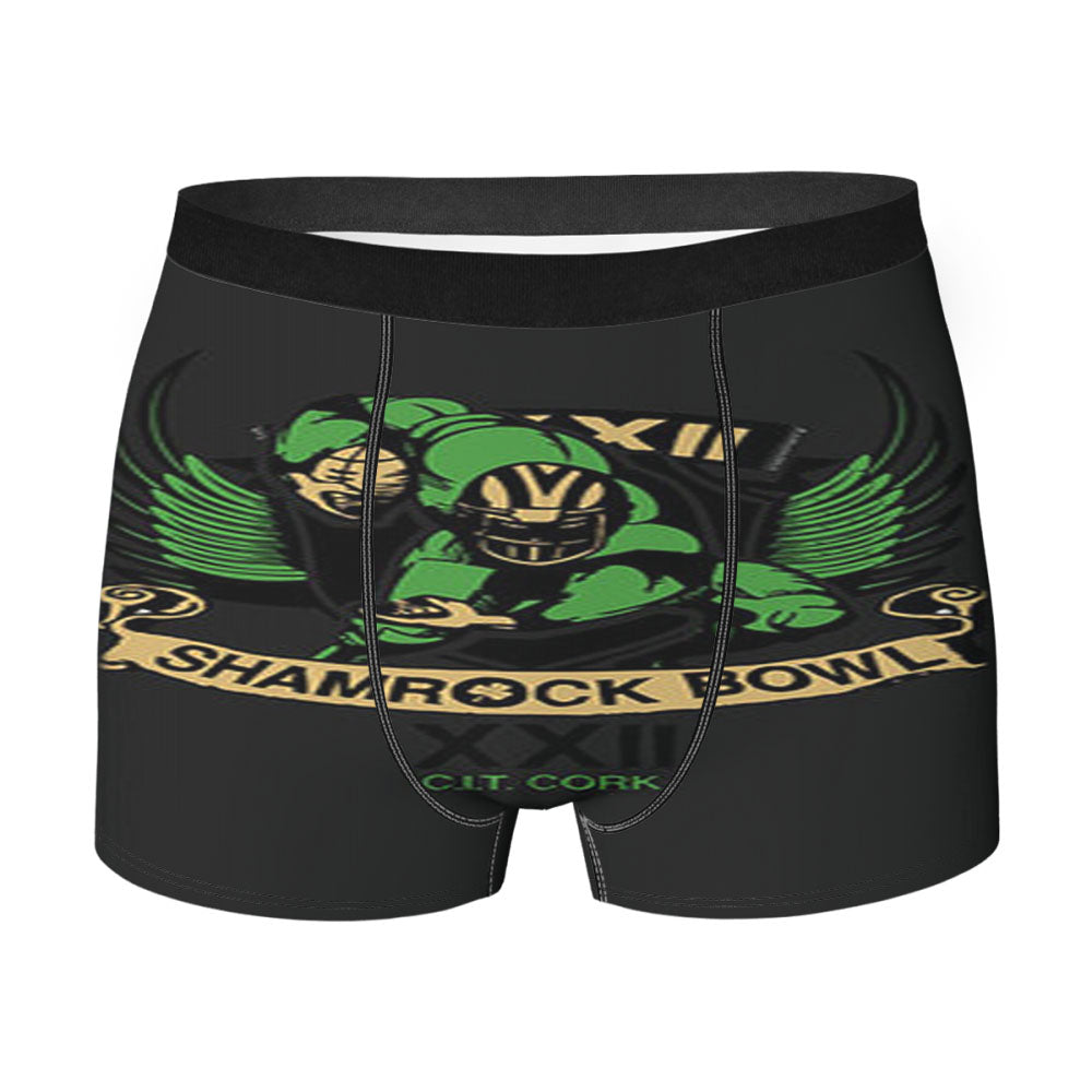 Sheldon J Plankton Pattern Men's Boxer Briefs