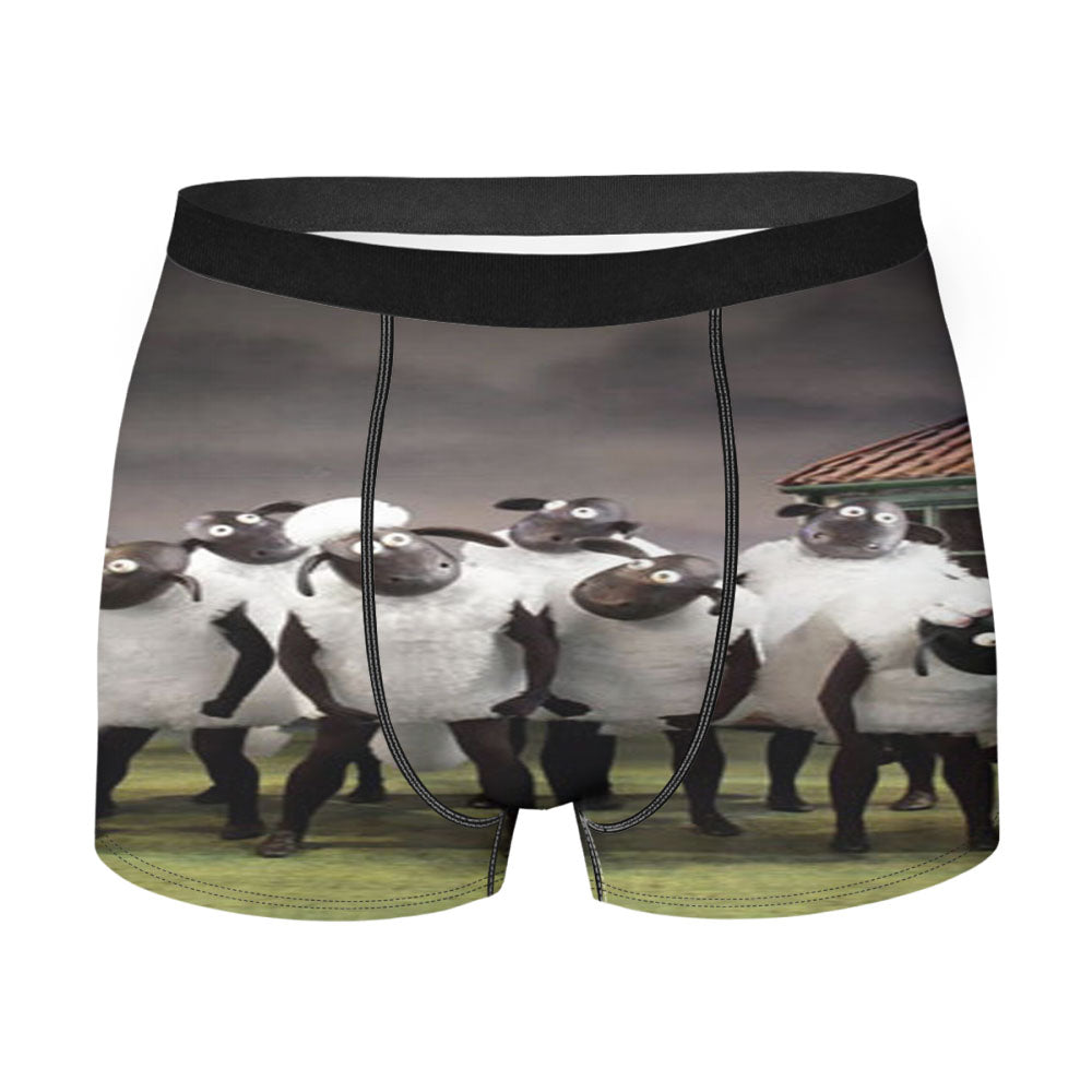 Sherlock Holmers Smile Damask Men's Boxer Briefs