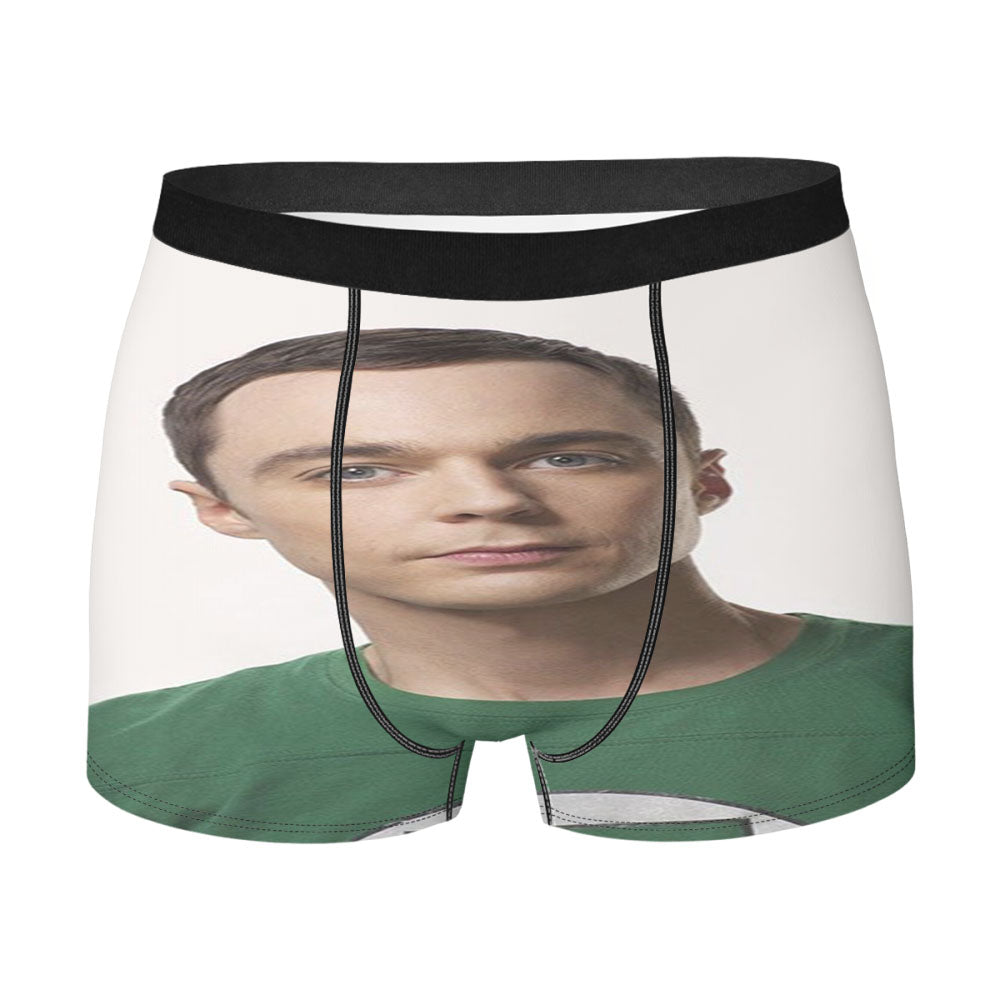 Sherlock Study In Pink Men's Boxer Briefs