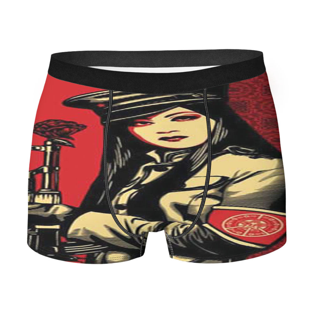 Shield Flag Of Rosas Kingdom Men's Boxer Briefs