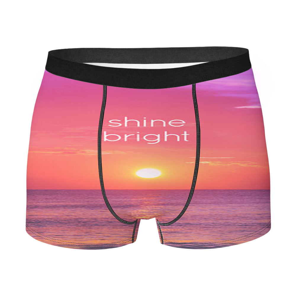Silence Please Men's Boxer Briefs