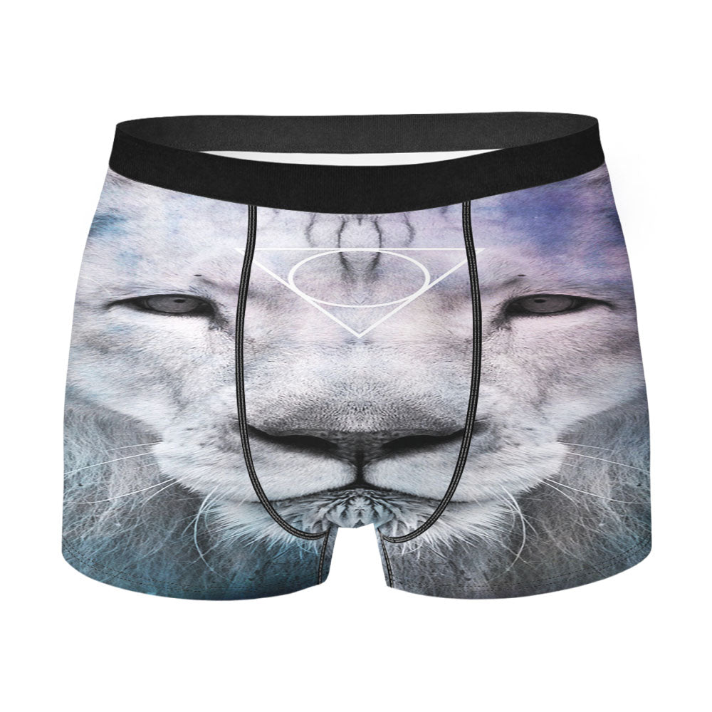 Skin Artistic Floral Design Men's Boxer Briefs
