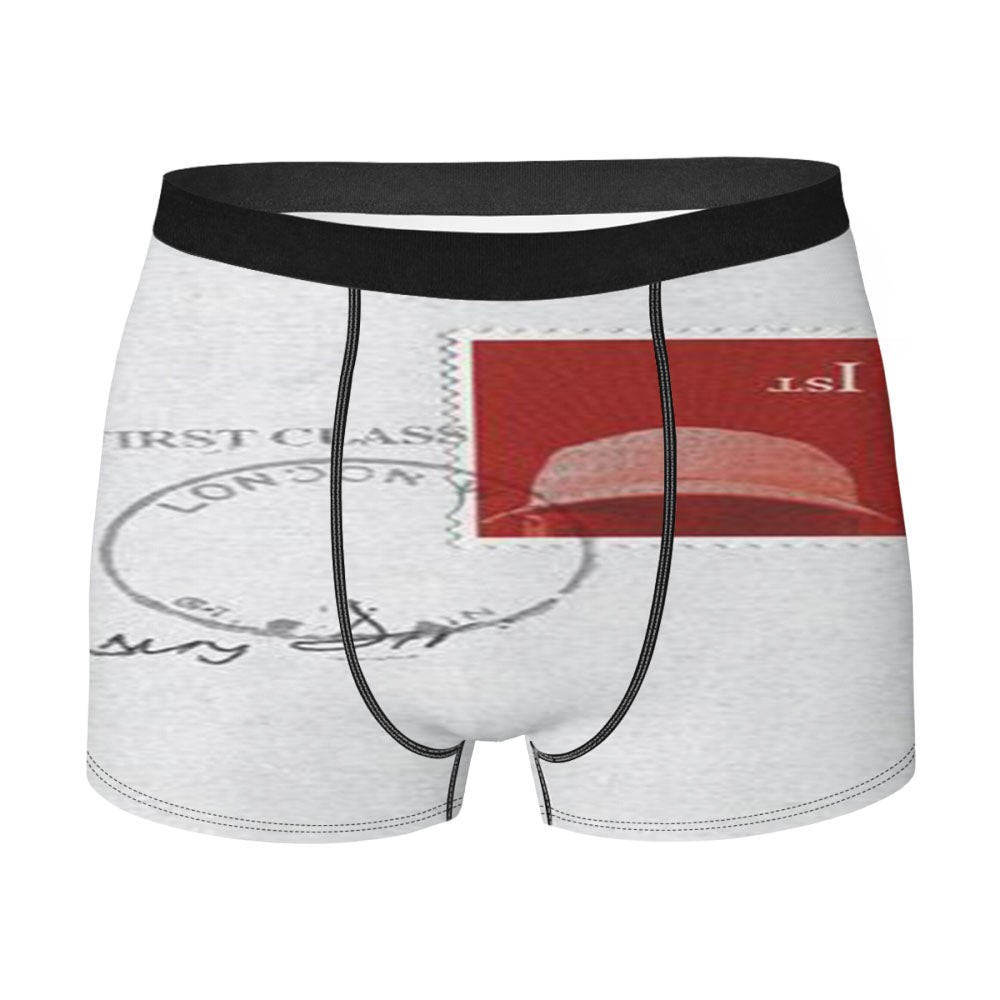 Skull Logo Men's Boxer Briefs