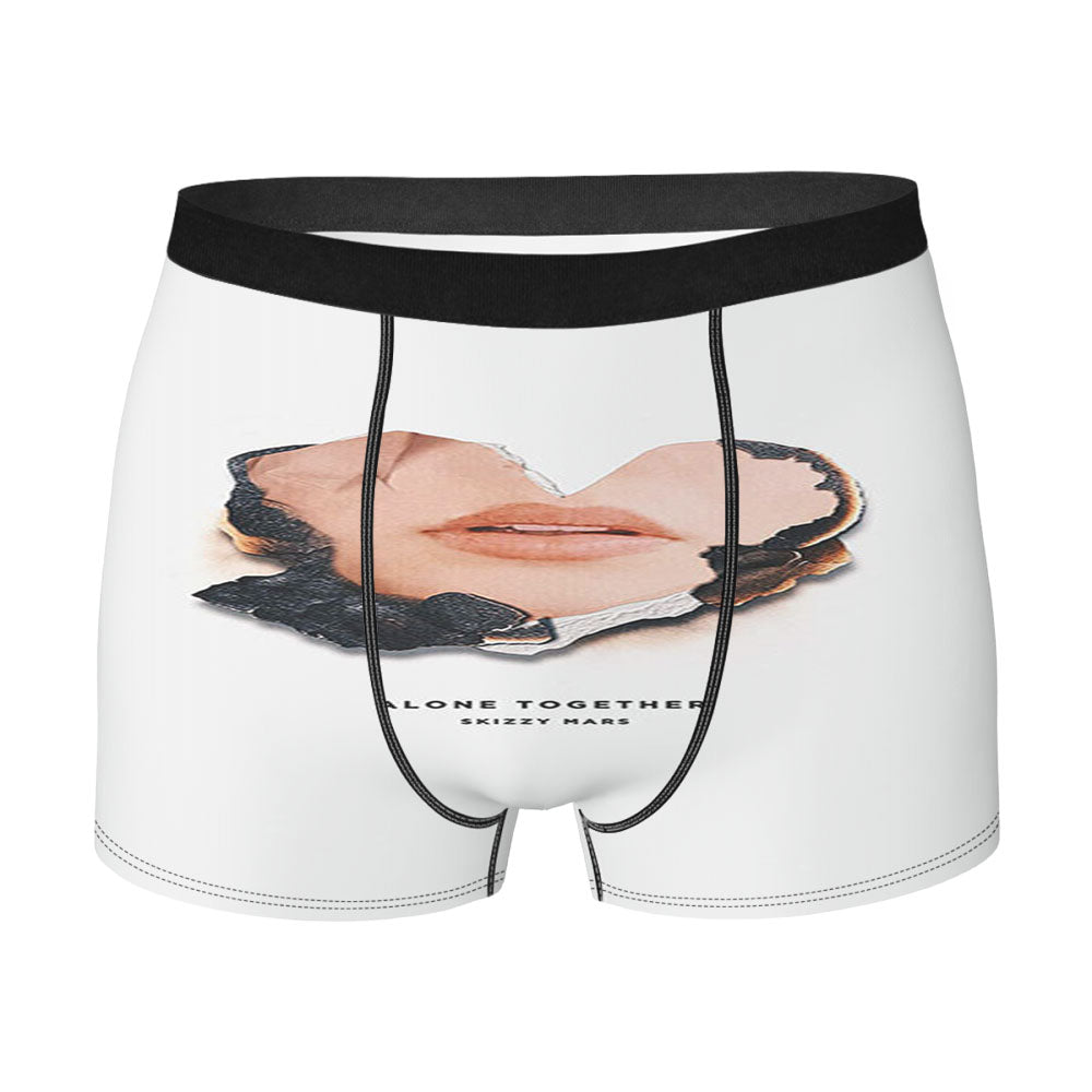 Skull Roses Men's Boxer Briefs
