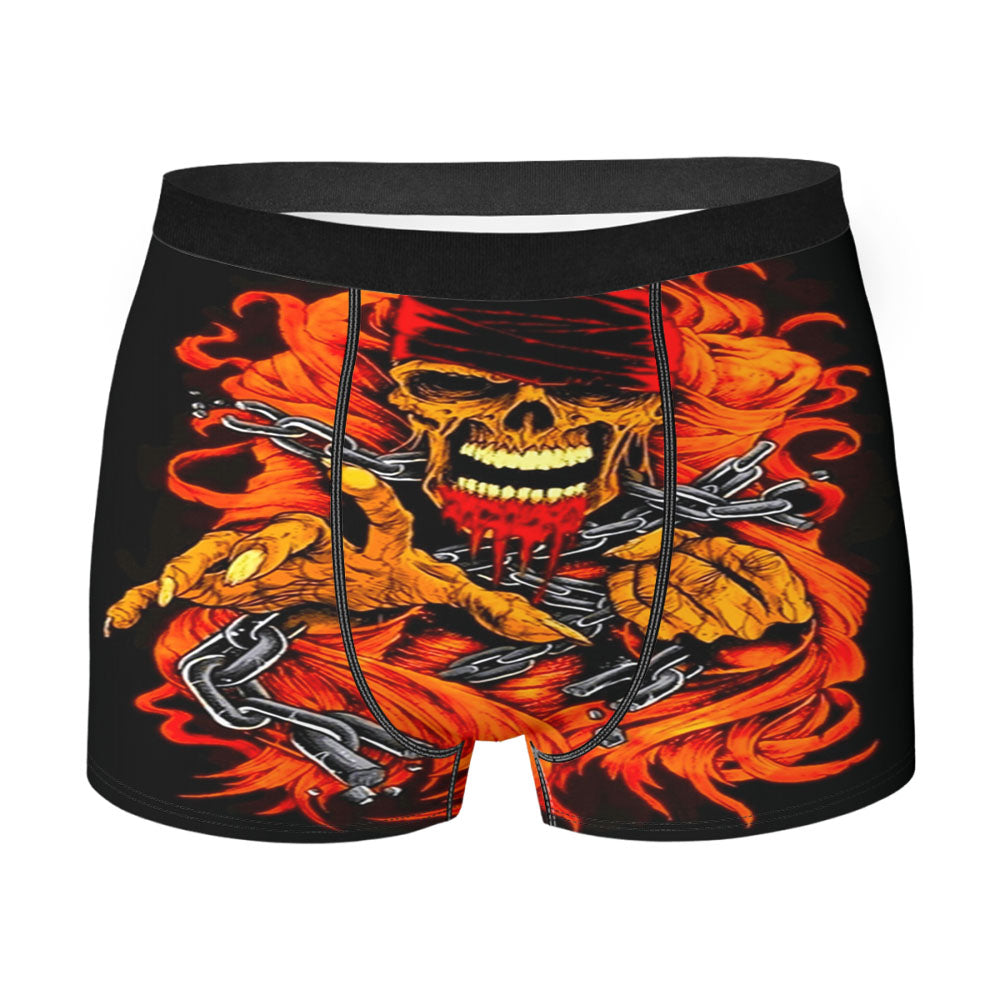 Sky Floral Mandala 2 Men's Boxer Briefs