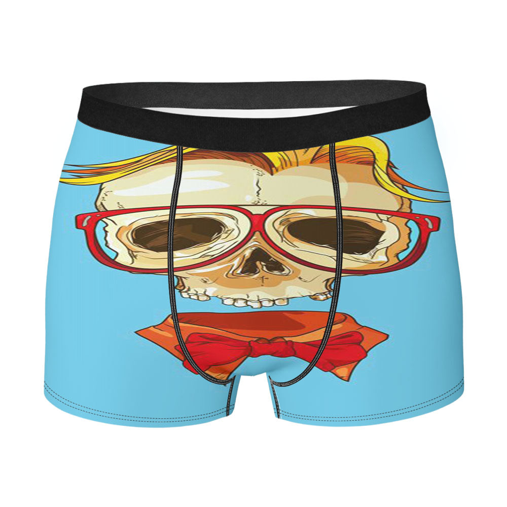 Sky Floral Mandala Men's Boxer Briefs