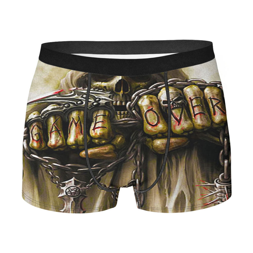 Slayer Logo Red Men's Boxer Briefs