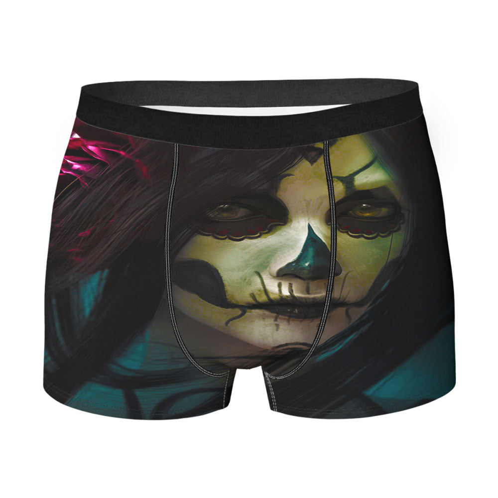 Slay - Queen B Cartoon Men's Boxer Briefs