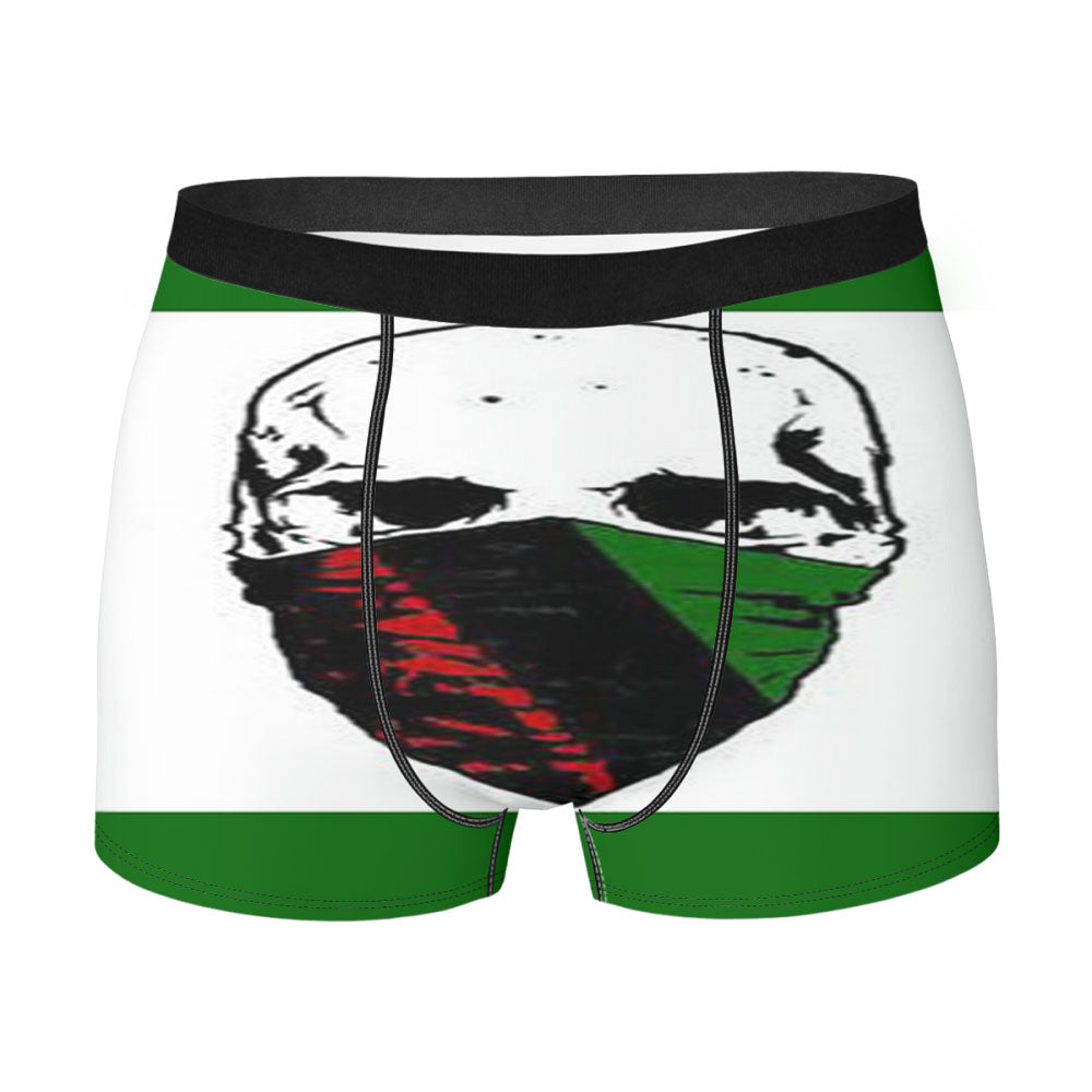 Sloth On Tree Pattern Men's Boxer Briefs