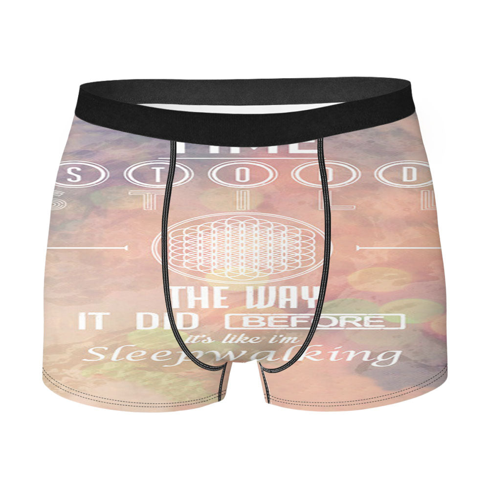 Smile Quote Men's Boxer Briefs