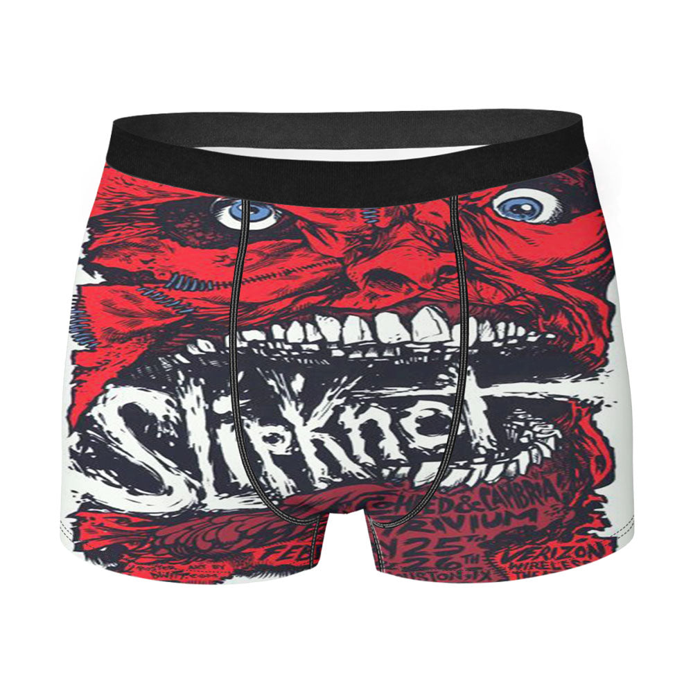 Snake Aztec Pattern Men's Boxer Briefs