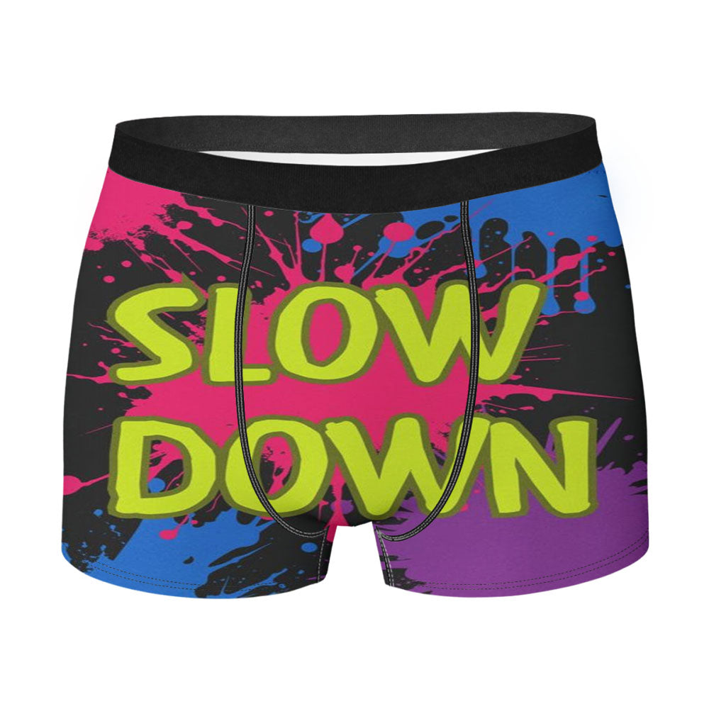 Snnuggly Af Spooning Cuddle Bunny Monster Men's Boxer Briefs