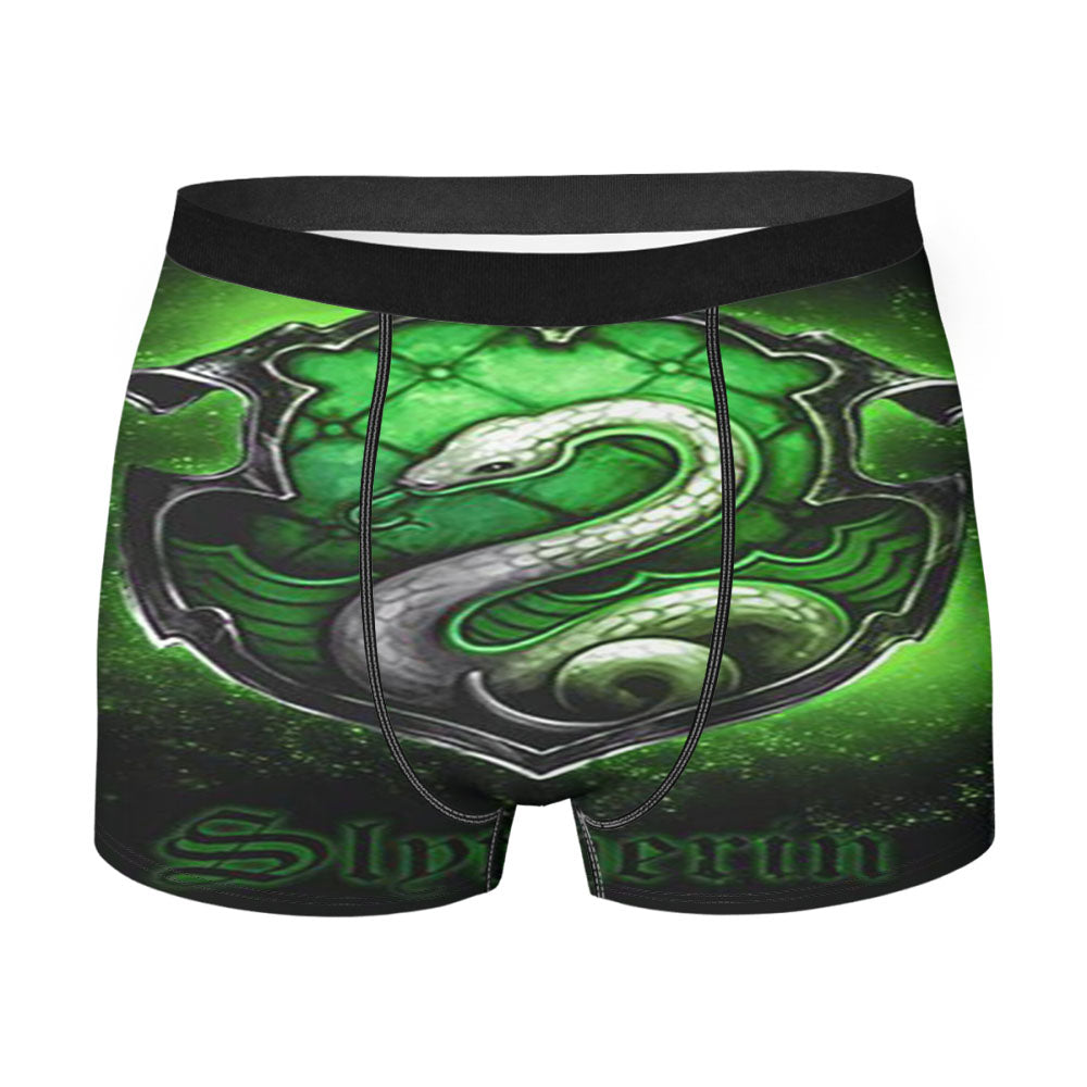 Snow Leopard Toon Men's Boxer Briefs