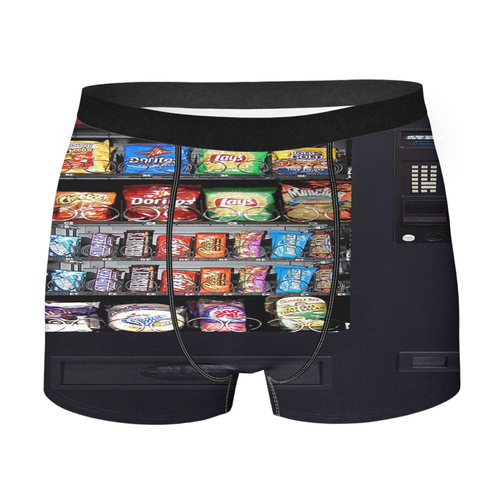 Something Bad Is About To Happen Pink Men's Boxer Briefs