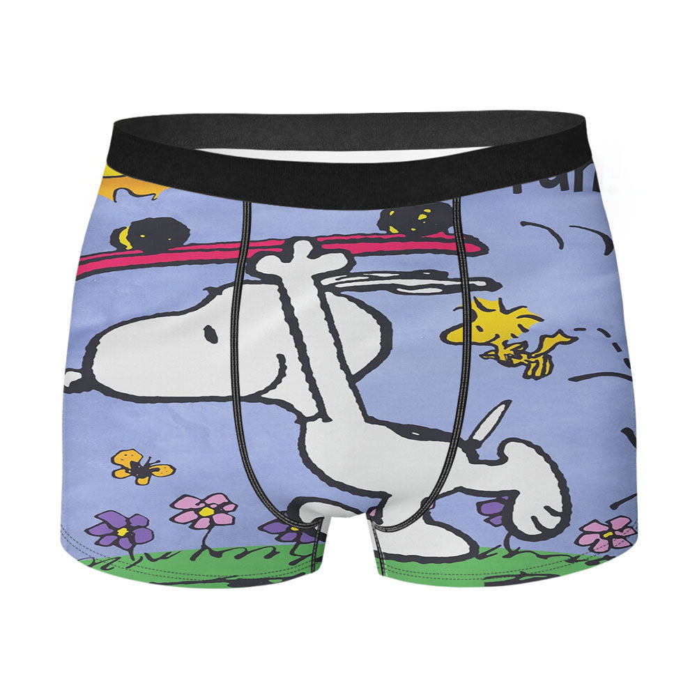 Space Battleship Yamato Symbol Men's Boxer Briefs