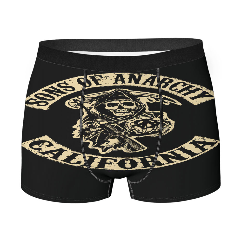 Spiderman And Deadpool Funny Men's Boxer Briefs