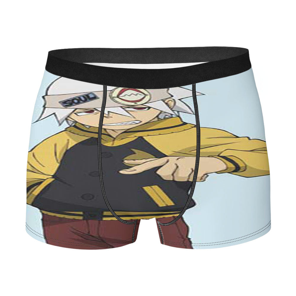 Spiderman Captain America Shield Men's Boxer Briefs