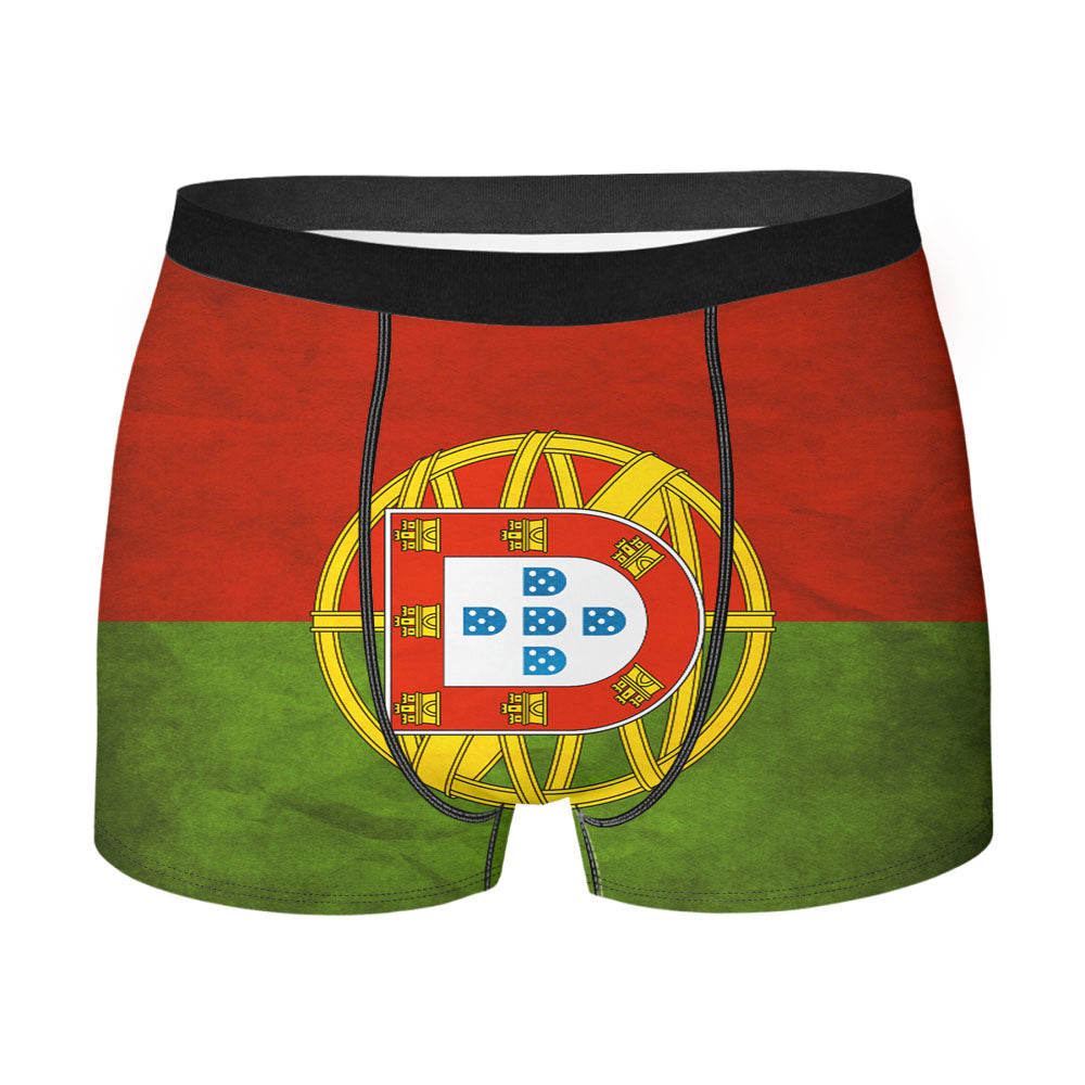 Spiderman In The Middle Of The Rain Men's Boxer Briefs