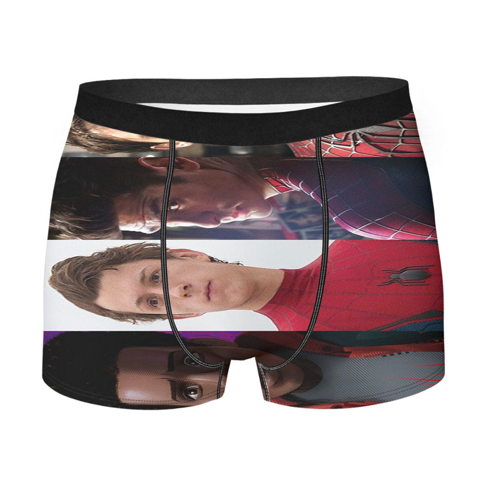 Spider Man Skull Webs Men's Boxer Briefs