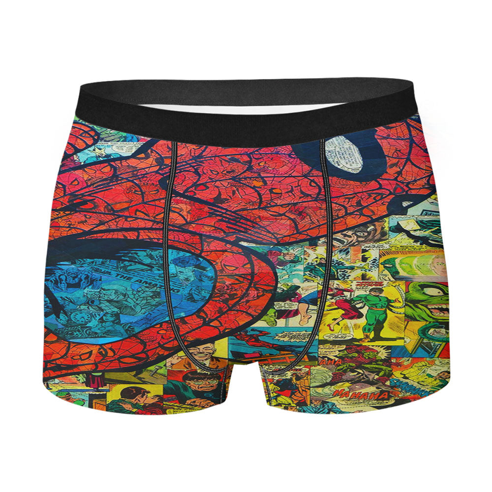 Spiderman Vs Blade Men's Boxer Briefs