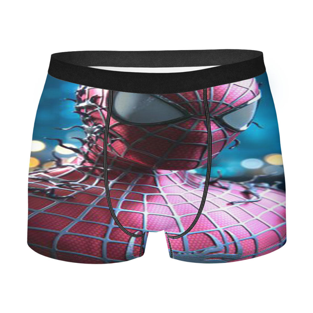 Spider Man Wallpaper Art Logo Wallpapers Men's Boxer Briefs