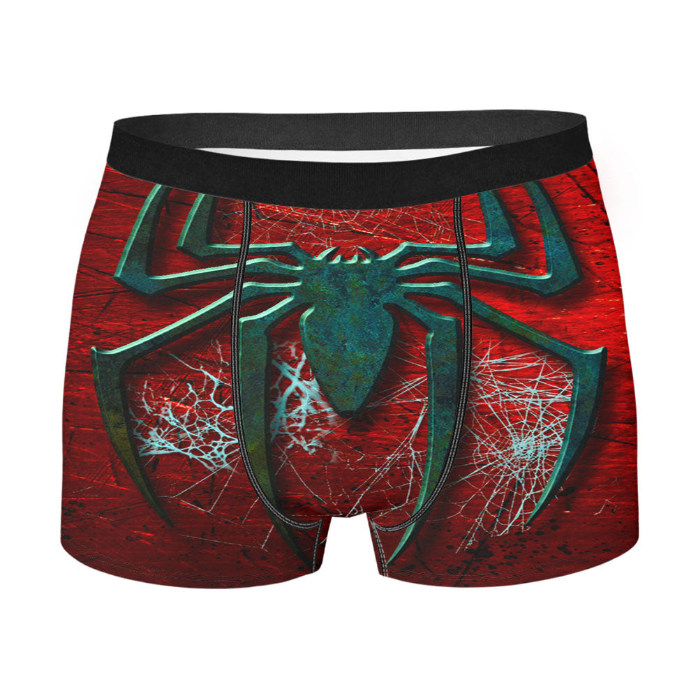 Spidey Red And Black Spiderman Men's Boxer Briefs