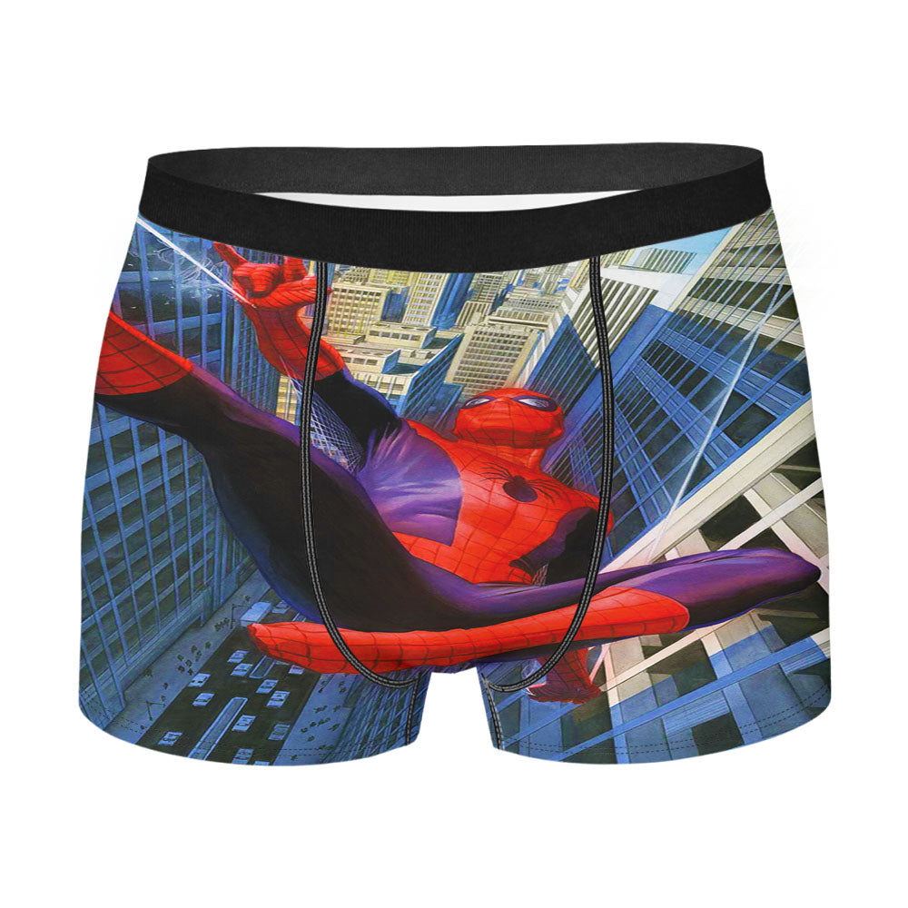 Splatter Splash Color Nike Pattern Style Men's Boxer Briefs