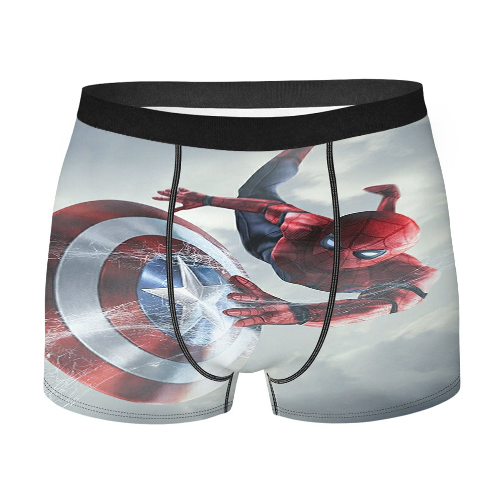 Sports Cars 4 Logos Men's Boxer Briefs