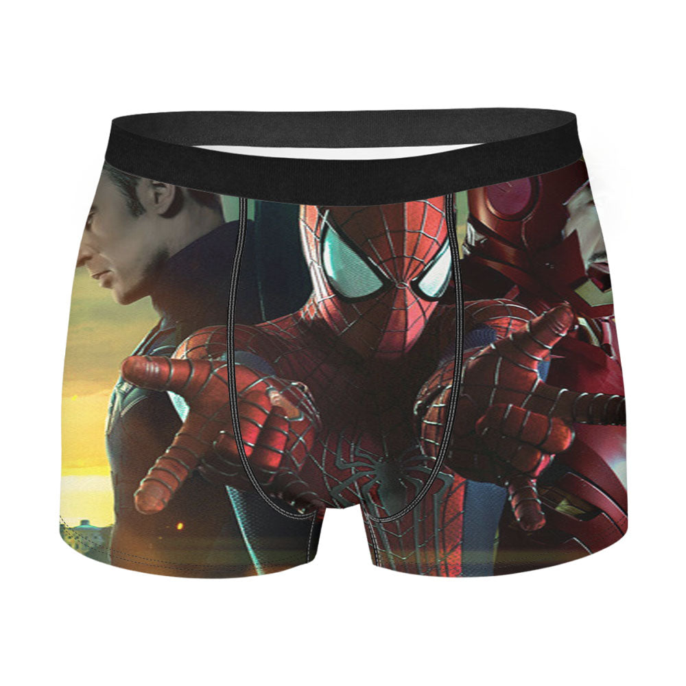 Sports Field Football Academy Logos Men's Boxer Briefs