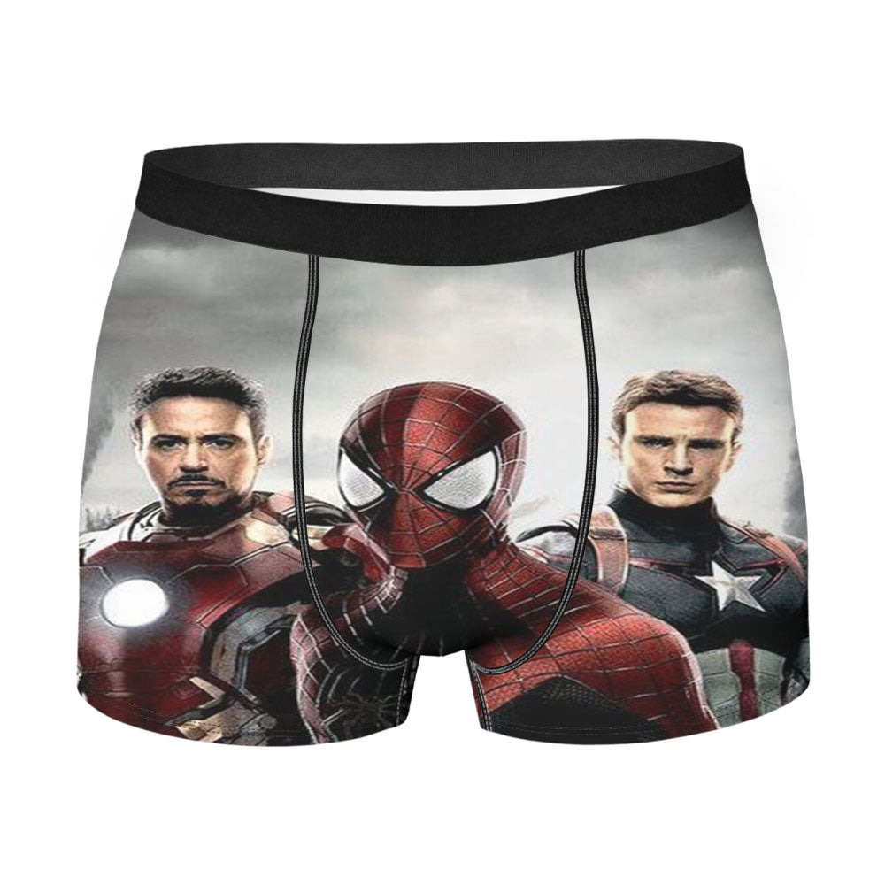 Sporty Football German Shepherd Men's Boxer Briefs