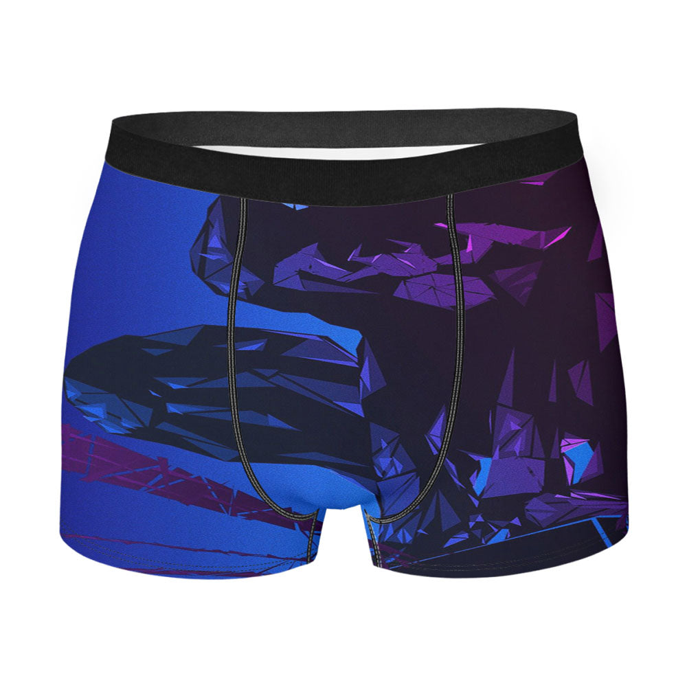 Star Night Men's Boxer Briefs