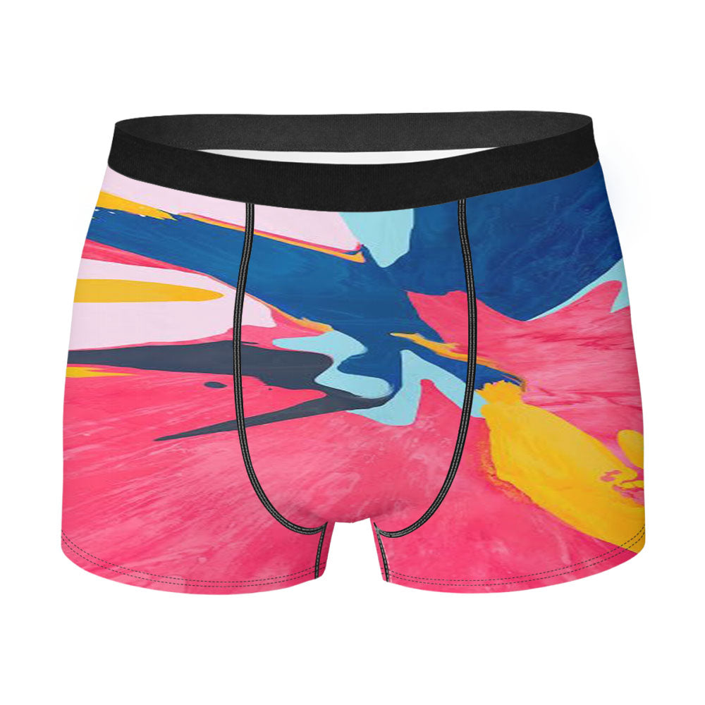 Stitch Red Christmas Men's Boxer Briefs