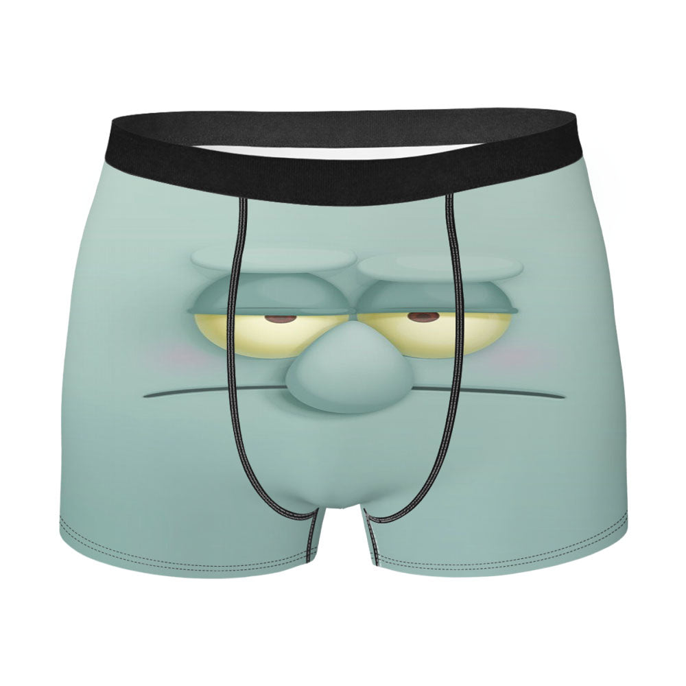 Stussy Bape Camouflage Blue Purple Men's Boxer Briefs