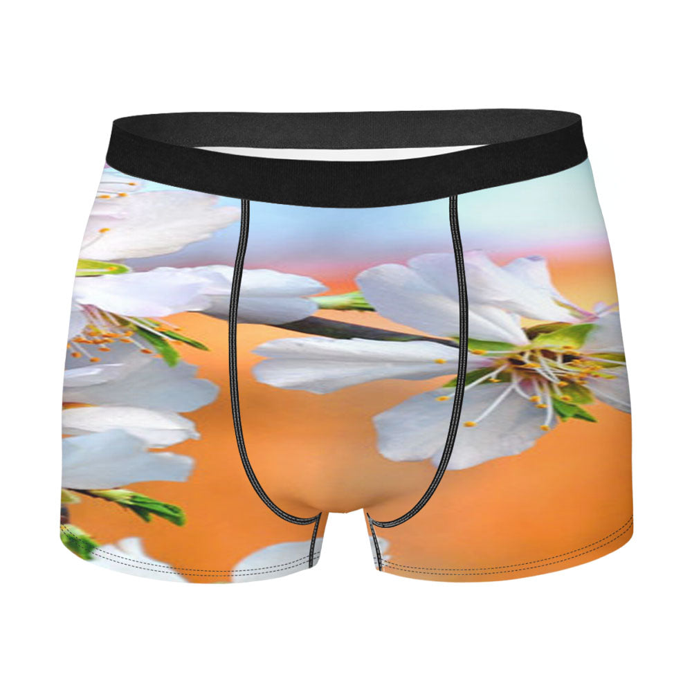 Stylish Black Bull Symbol Car Luxury Lamborghini Men's Boxer Briefs