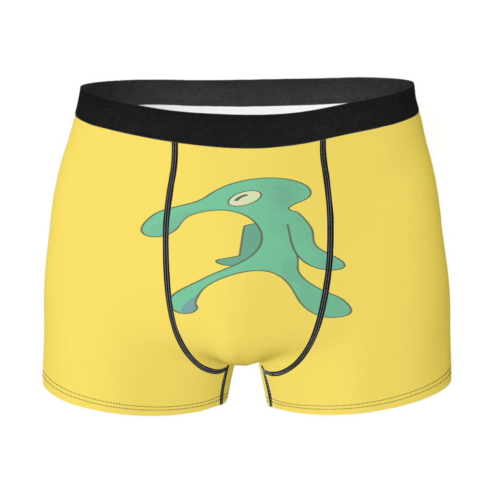 Subtle Painted Flower Men's Boxer Briefs