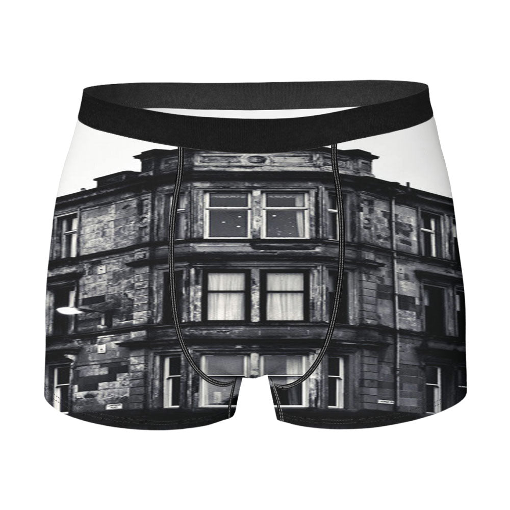 Sunset And Flowers Men's Boxer Briefs